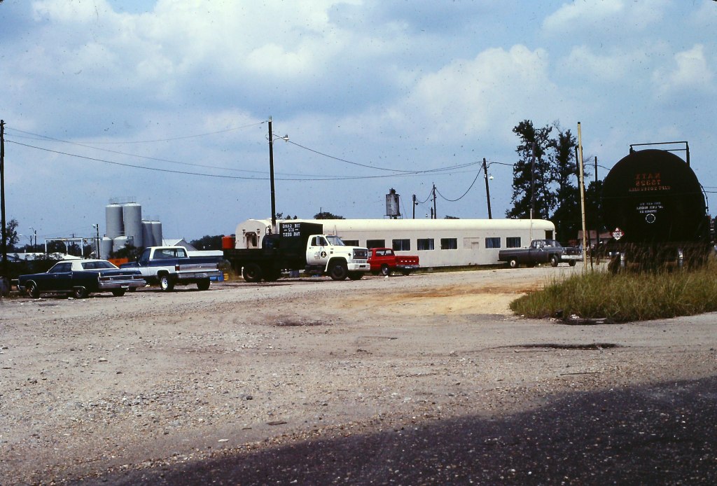 Former GM&O(?) coach used at yard office in Meridian. Still there today!